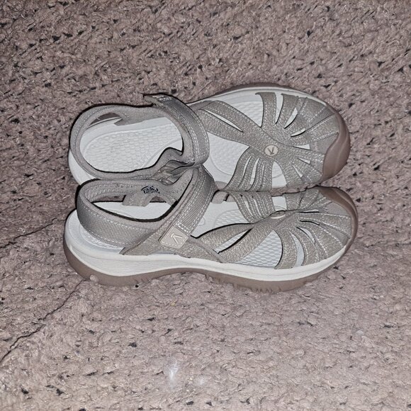 KEEN ROSE-Brindle/Shitake-Sport Sandals-Size 39-Excellent - Picture 7 of 8